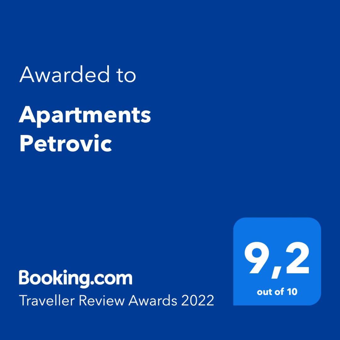Apartments Petrovic Кримовица Экстерьер фото